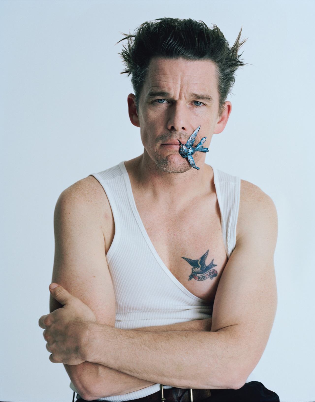 Growing Up with Ethan Hawke
Photograph by Tim Walker; styled by Jacob K; W magazine February 2014. 