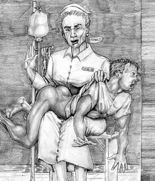 scott-spanking-nh: The good old days: Enemas, enemas, and more enemas. It&#8217;s not just the old days. Boys should receive regular enemas today and certainly if they&#8217;ve been bad they should receive a punishment enema.