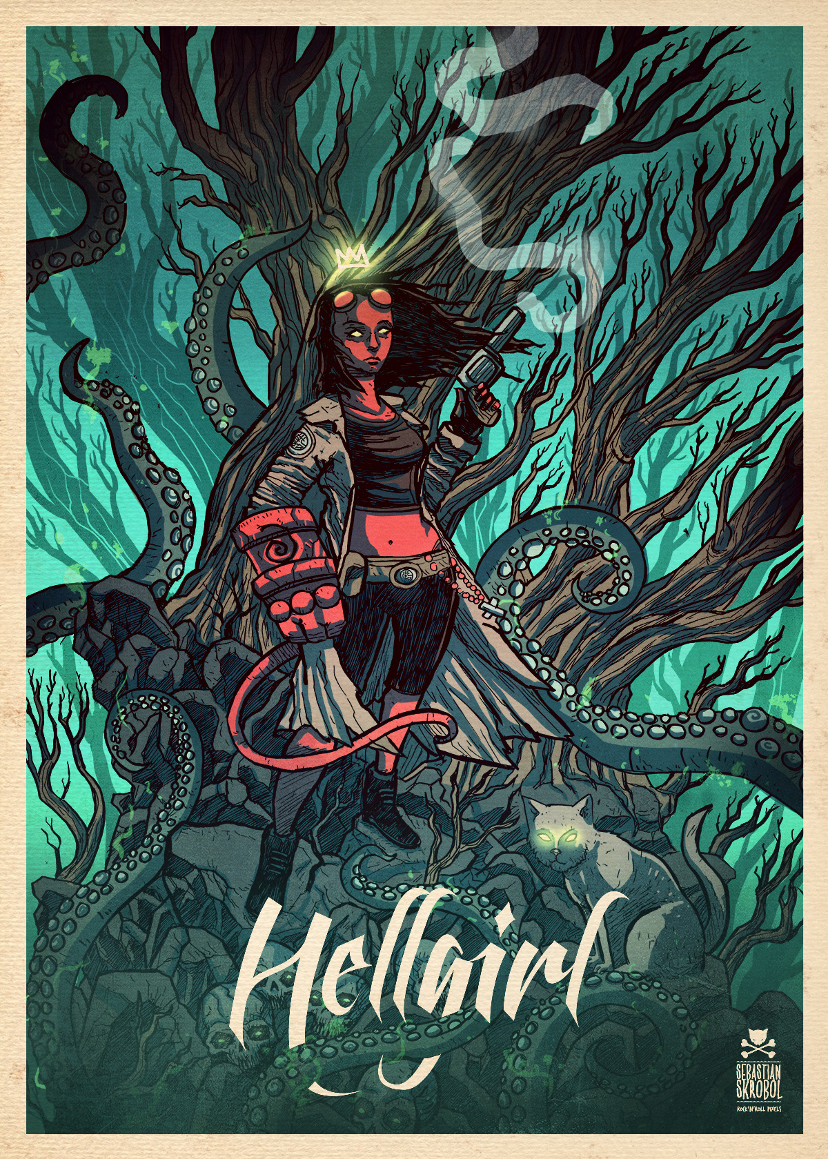 Hellgirl by Sebastian Skrobol