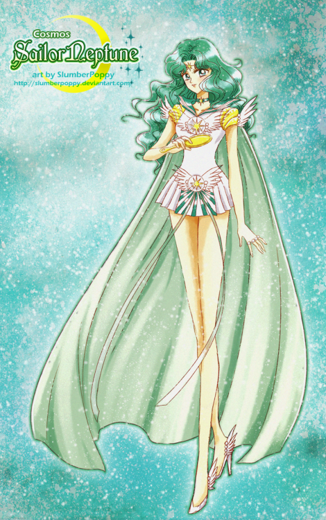 guardress:

Bishouji Senshi Sailor Moon - Cosmos Sailor Neptune by SlumberPoppy 