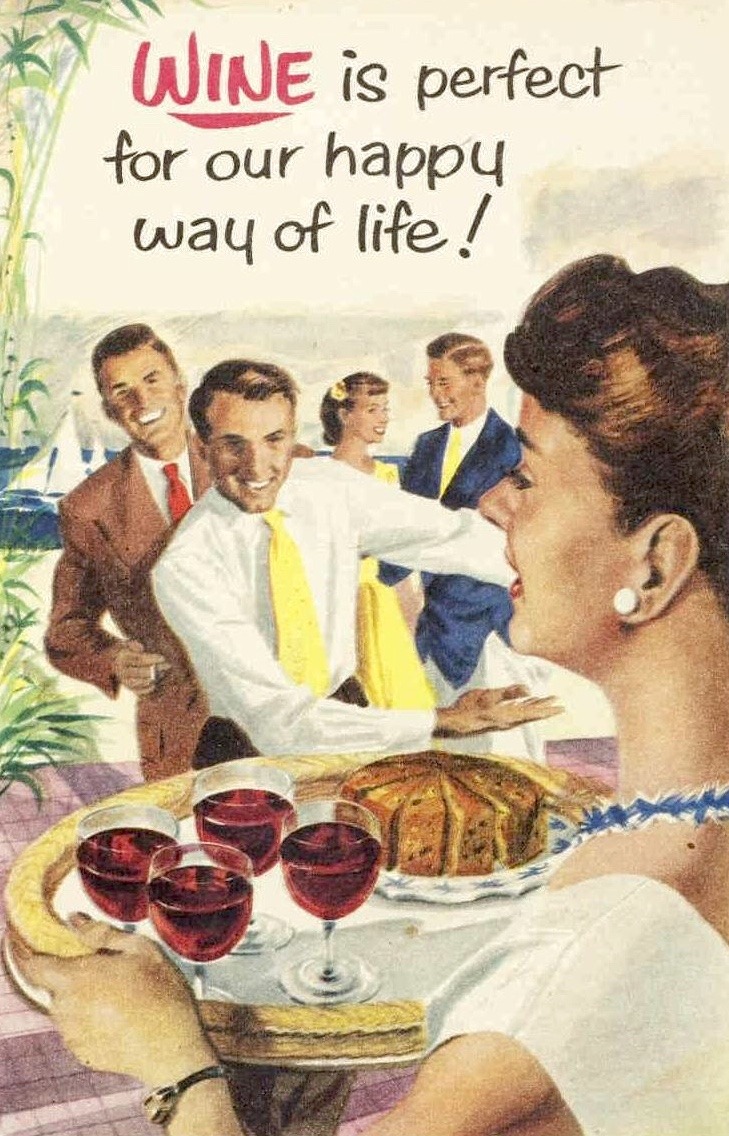 mid-centurylove:

Happy wife, happy life…1956
