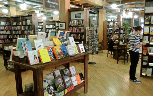 http://www.npr.org/2015/09/09/437473687/denvers-tattered-cover-bookstore-is-focused-on-succession-not-just-survivalDenver’s Tattered Cover Bookstore Is Focused On Succession, Not Just SurvivalOver the past four decades, Tattered Cover bookstore in Denver, Colo., has become an institution — known for its vast selection, its knowledgeable sales staff and the comfy chairs that fill the many nooks and crannies among the bookshelves.Tattered Cover customers have been fiercely loyal through past transitions. Years ago, when the store moved across the street, hundreds of customers helped lug boxes of books. Their reward: a T-shirt, a sandwich and a strong sense of community.