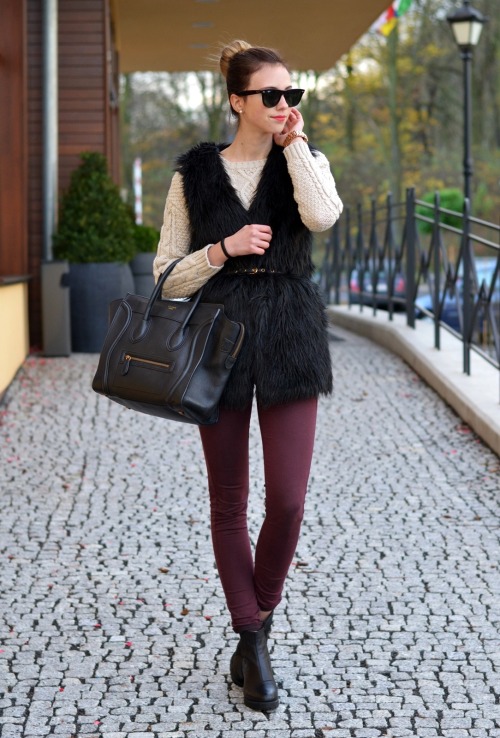 sweater chicwish jeans topshop vest