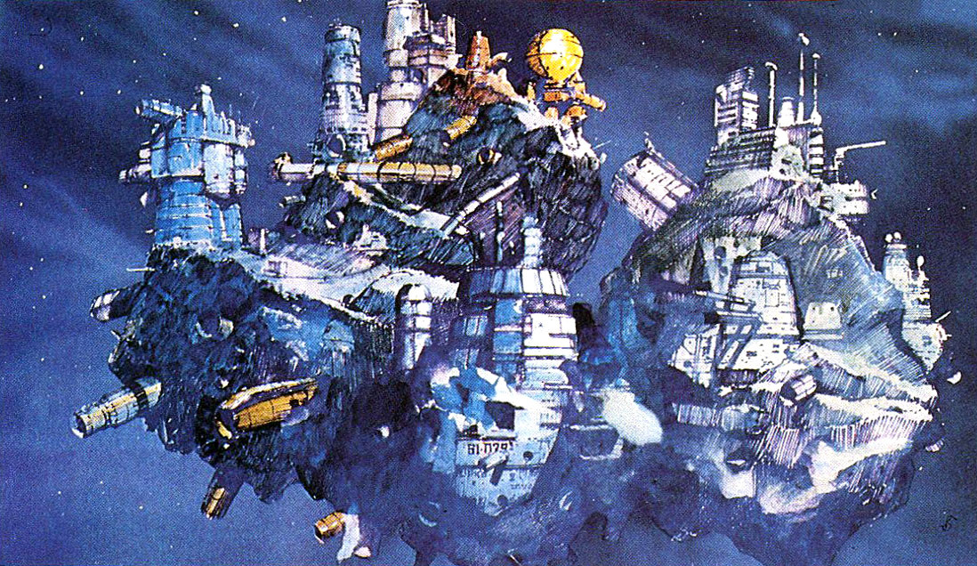 Illustration Painting Concept Art 1977 Scifi Science Fiction Alien