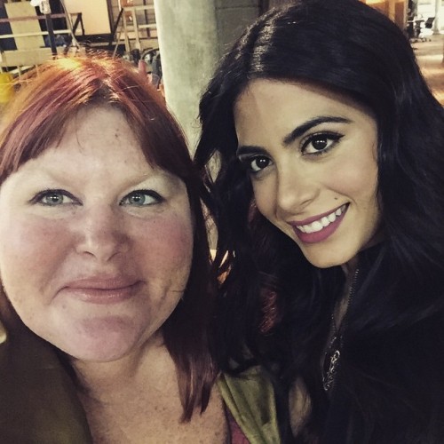 And with Emeraude (playing Izzy) &ndash; she was the first TV cast member I met! And no I haven&rsquo;t seen her with Alberto yet :P