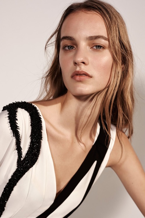 leahcultice:Maartje Verhoef by Josh Olins for Narciso Rodriguez...