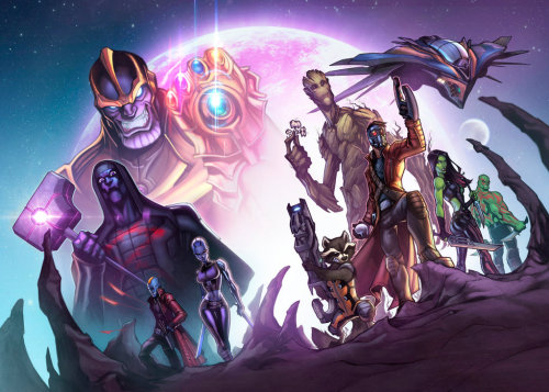 Guardians of the GalaxyCollaboration by Pedro Delgado &amp; Ander Zarate 