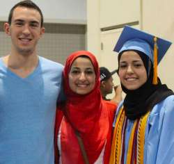 The three victims of the Chapel Hill shooting