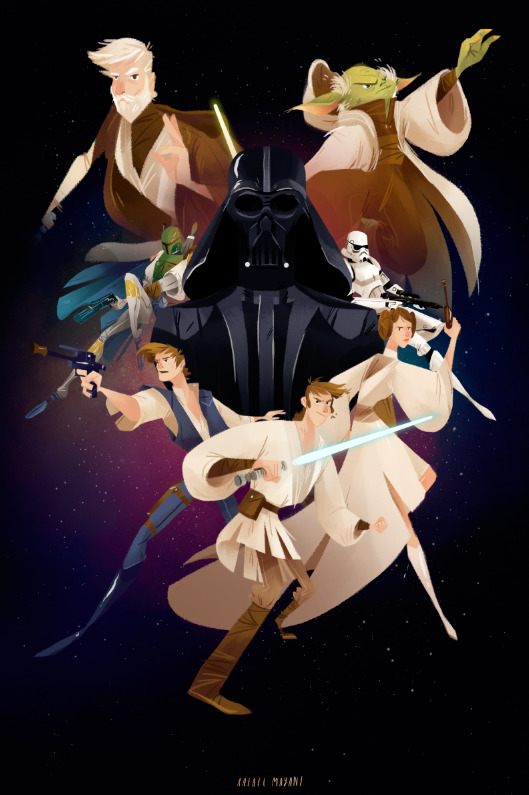 Star Wars: The Force by Rafael Mayani
