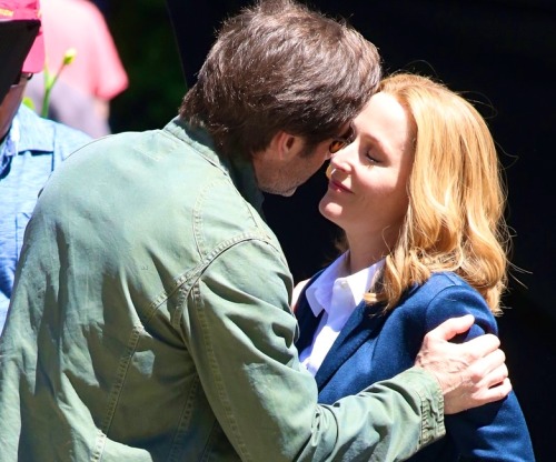 Mulder and Scully in 2015