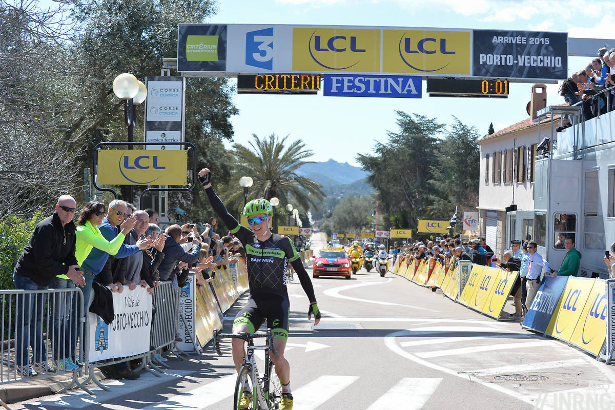Photo: Cannondale-Garmin got their first win of the year but it’s slim pickings. 