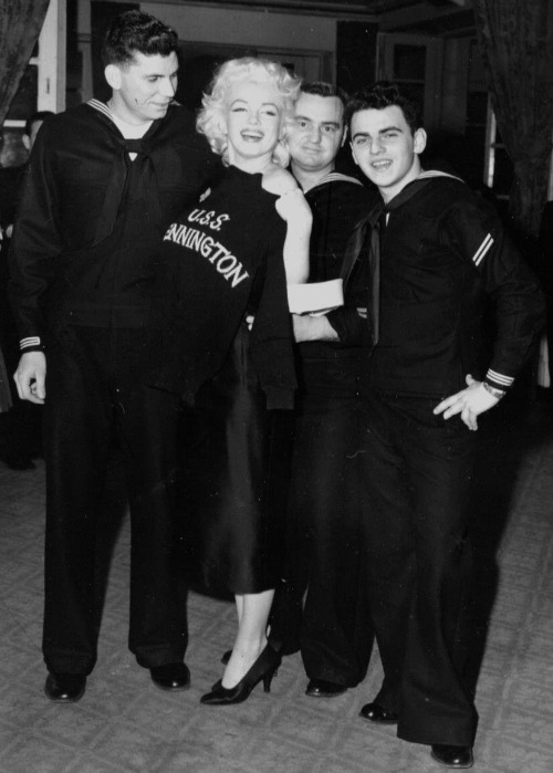 
Marilyn in March 1955.
