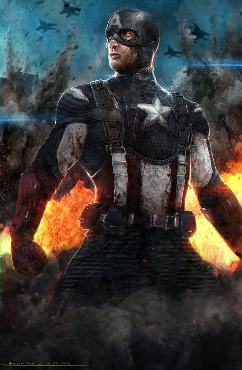 Captain America by Johnson Ting
