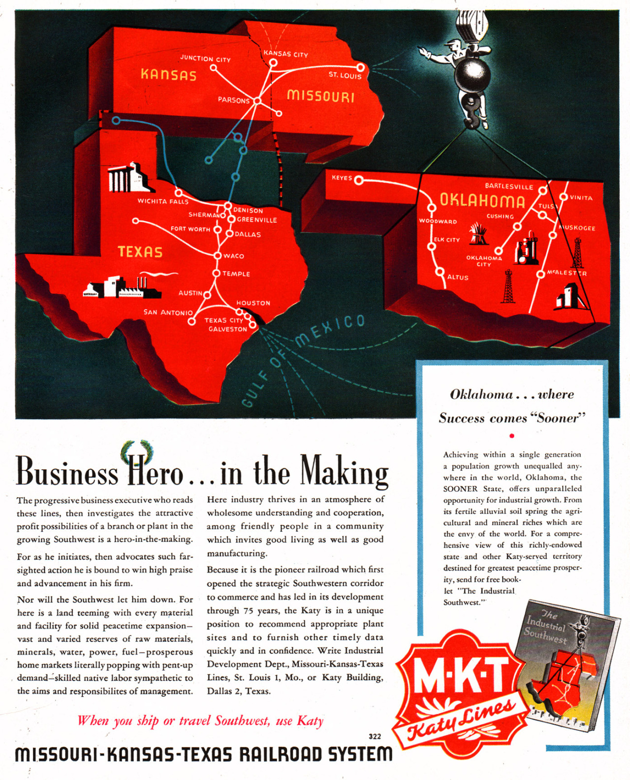 Missouri-Kansas-Texas Railroad System - 1946