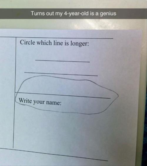 4 year old genius