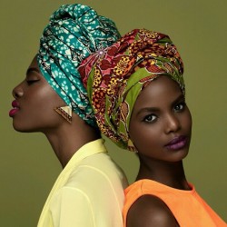 Image result for african print hair scarves