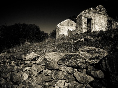 ruins of homestead