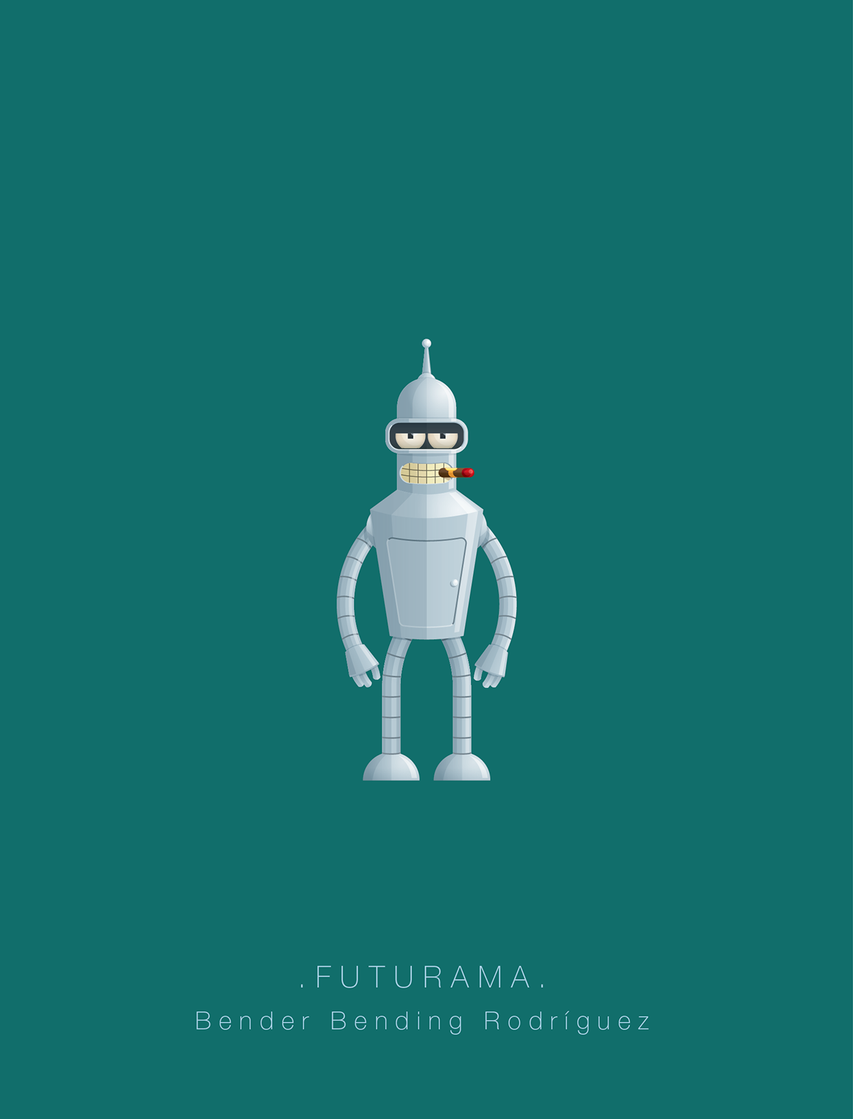 Famous Robots by Frederico Birchal
