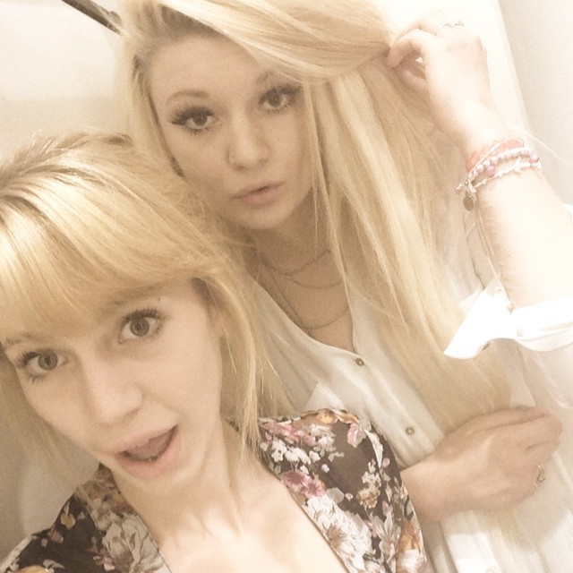 #sisters @lydia_xxxx #me #sib #girls #blonde #cute