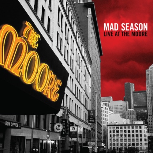The 2LP vinyl version of Mad Season: Live at the Moore—which documents the original lineup’s final show, in 1995—comes out August 28 and is available for preorder now.