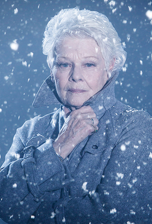 happymathilda:

“I am very pleased that so many people will be able to see the 
Winter’s Tale at the cinemas, especially because I hear the theatre 
tickets are just about sold out. It will be exciting to work with Ken 
and Rob’s team to bring the stage production alive on the big screen.” (x)Judi Dench in ‘The Winter’s Tale’ directed by Kenneth Branagh (2015)
