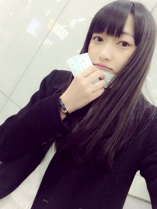 nkym:Twitter / iRis_k_miyu: 大阪ついた！新幹線ねてましたわ。顔がむくむくしてる。... - Daily Ladies