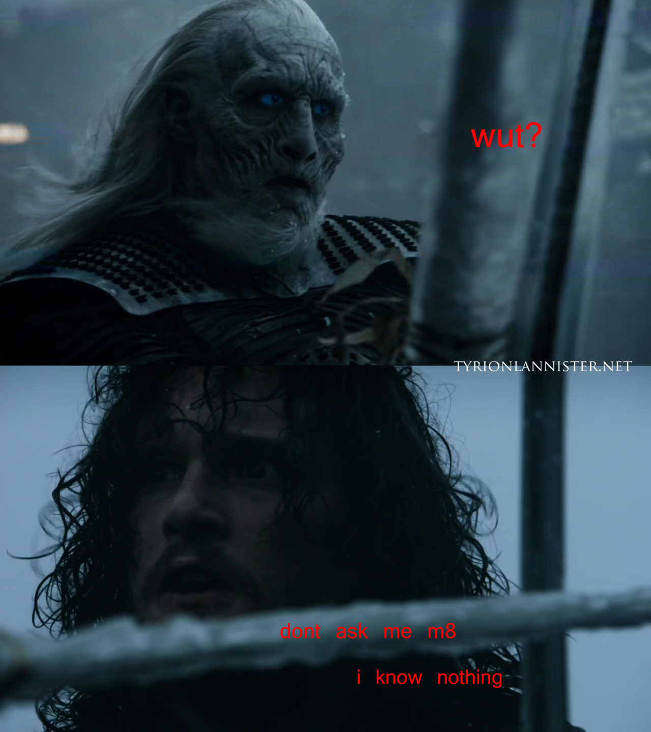 Jon Snow still knows nothing