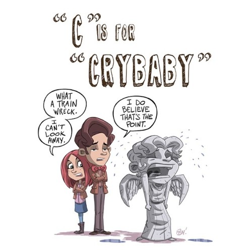 New &ldquo;ABCDEFGeek&rdquo;! &ldquo;C&rdquo; Is For &ldquo;Crybaby&rdquo;. Watch for a new entry every Wednesday. #drawing #photoshop