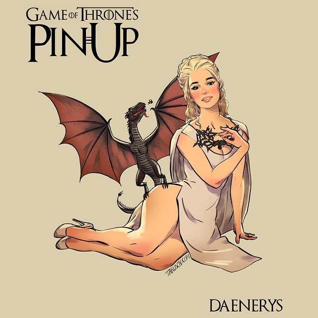 Game of Thrones​ Pin-Ups by Andrew Tarusov