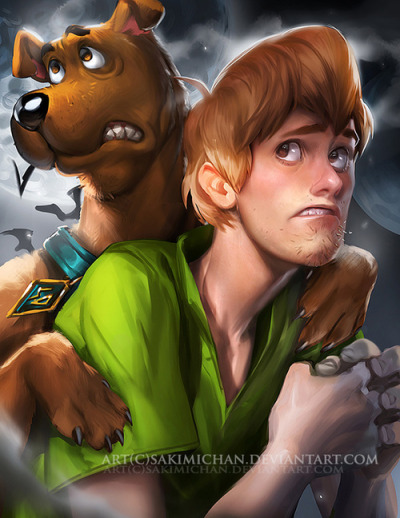 Scooby-Doo Art by Sakimi Chan