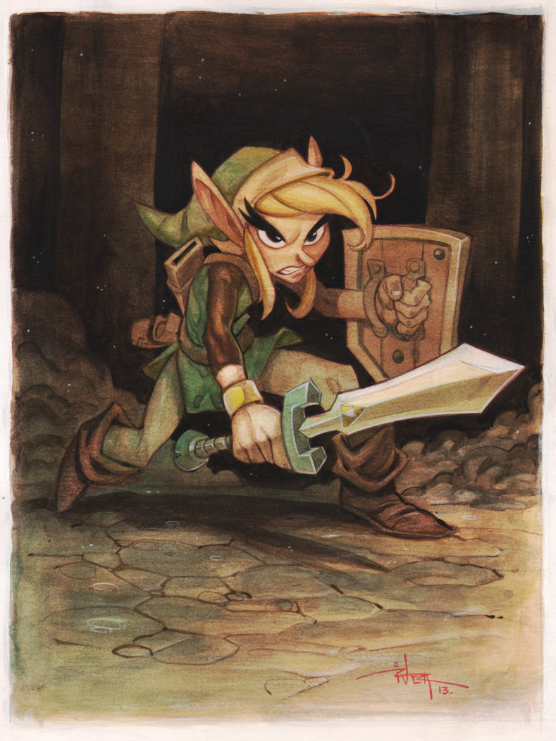 The Legend of Zelda by Enrique Rivera