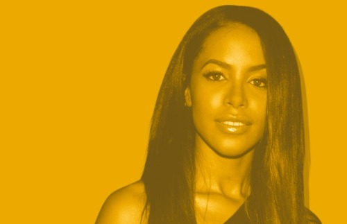 ... hairstyle, Aaliyah took her mother’s advice to cover her left eye