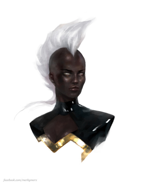 merkymerx:My favorite look for storm. She looks so beautiful and badass with that mohawk!