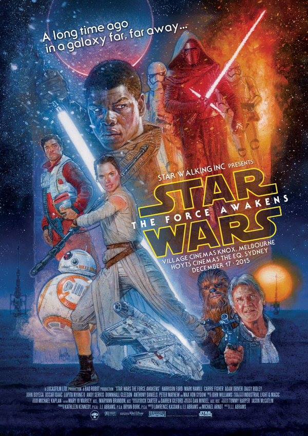 Star Wars: The Force Awakens by Hugh Fleming