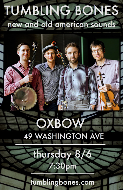 Very excited for our last Portland summer show at Oxbow Blending &amp; Bottling.