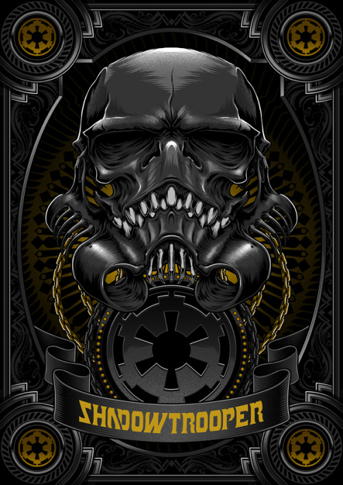 Star Wars posters by freelance graphic designer Blackout Brother (Charles A.P.)
