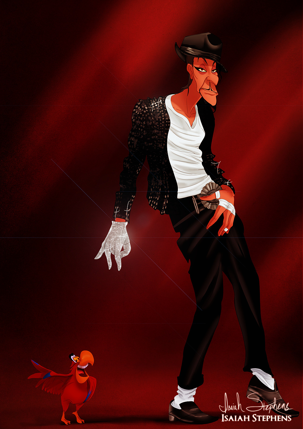 Disney Halloween (2014) Villains EditionJafar as Michael Jackson feat. IagoFor more Disney Halloween, go here!