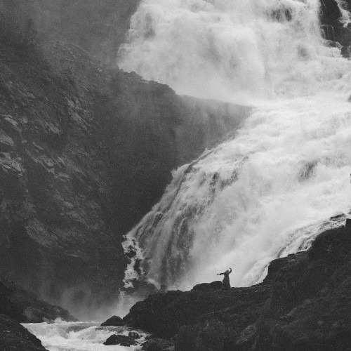 seka-seka:


 Music by Tom



 Via Flickr:
 Outdoor theater, Kjosfossen, Norway. Its total fall is around 225 metres (738 ft).
 
