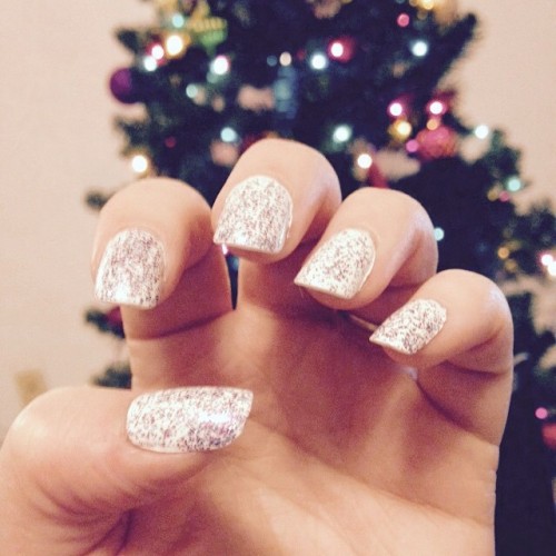 Decoración de Uñas — #glitter #nails #holiday #festive ...