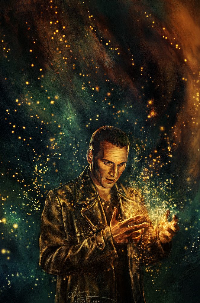 Ninth Doctor Art By Alice Zhang