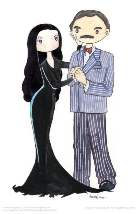 31 Days of Halloween
Day 28 - Morticia and Gomez Addams