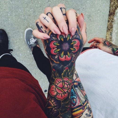 Tattoos Hand Tattoo Rose Tattoo Hand Tattoos Finger Tattoos Girls With Tattoos Cross Tattoo Traditional Rose Traditional Tattoos Finger Tattoo Guys With Tattoos Mandala Tattoo Couples With Tattoos Tattooed People Tattooed