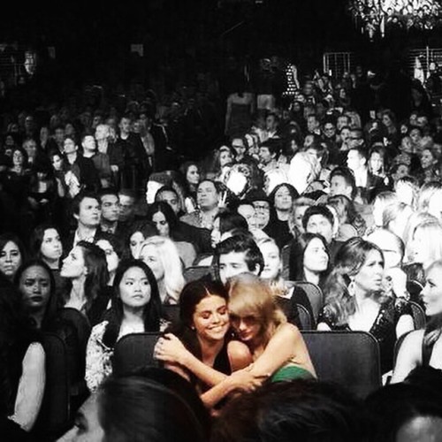 taylorswift:

The rest of the world was black and white, but we were in screaming color.
@selenagomez