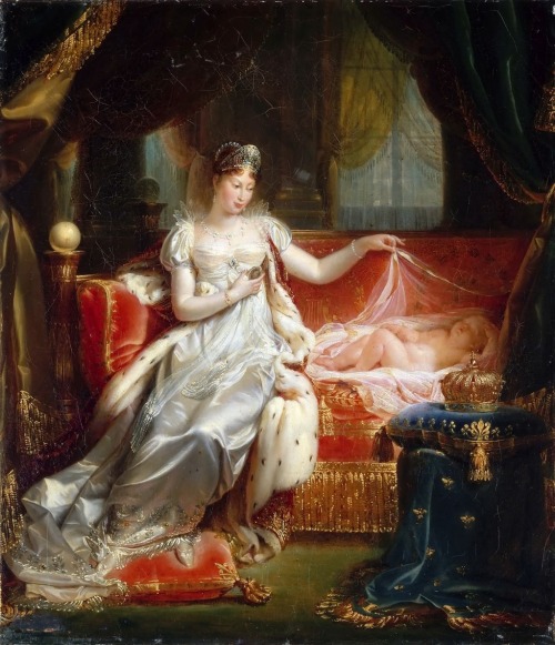 Жан-Пьер Франк - Императрица Мария-Луиза со спящим королем Римским