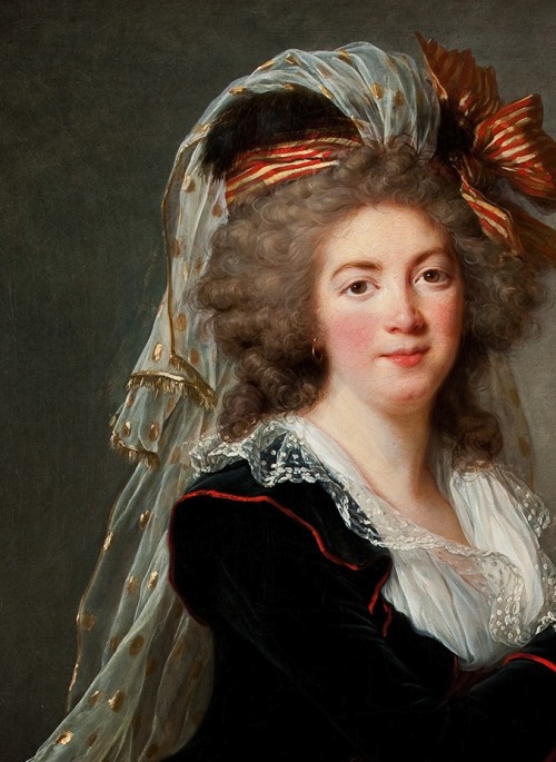 theladyintweed:

Louise Élisabeth Vigée Le Brun (detail)