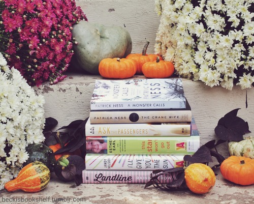 Autumn Book Stack