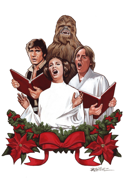 Star Wars Christmas Caroling by Randy Martinez