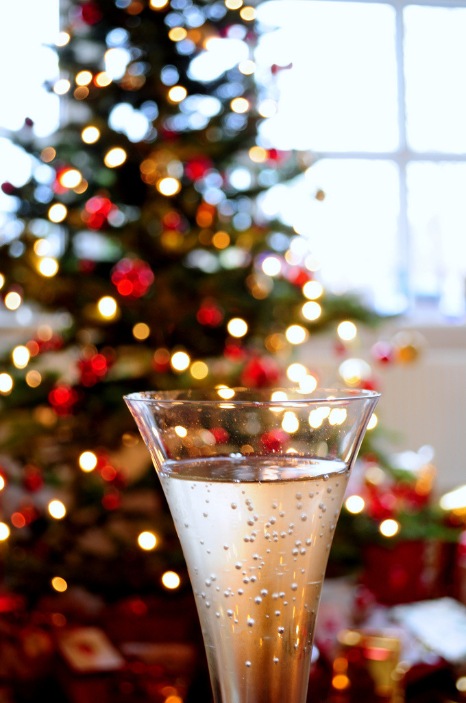 Champagne and Christmas&#8230;what could be better?
