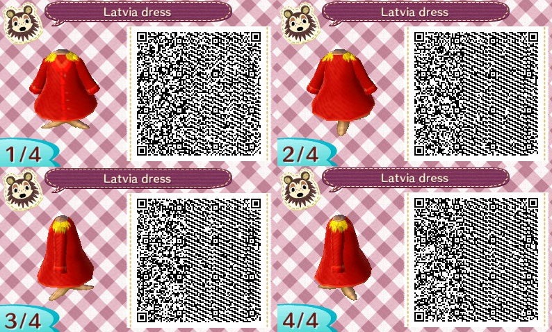 Animal Crossing New Leaf QR Codes