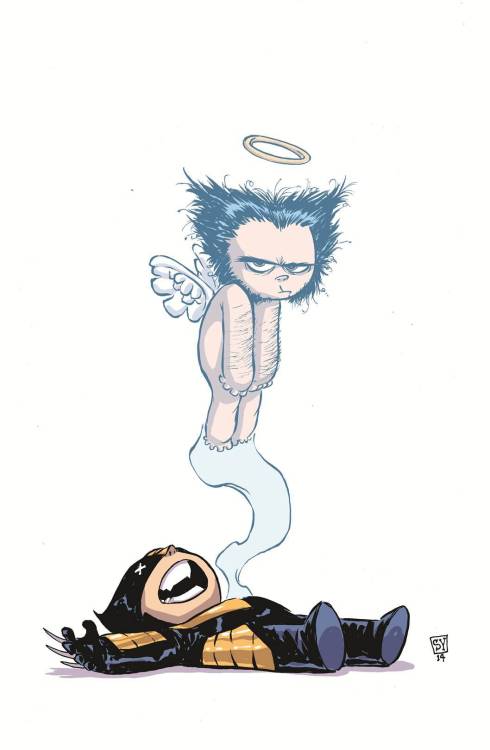 Death Of Wolverine // artwork by Skottie Young (2014)